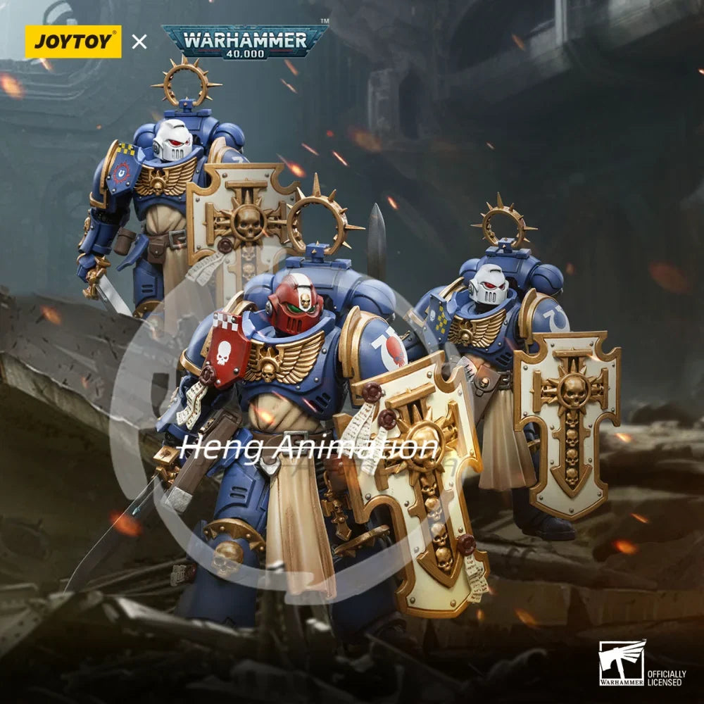 New Product: JOYTOY "Warhammer 40K" Ultramarines Titus Metaurus Torvald Brand-new Articulated Figure Models
