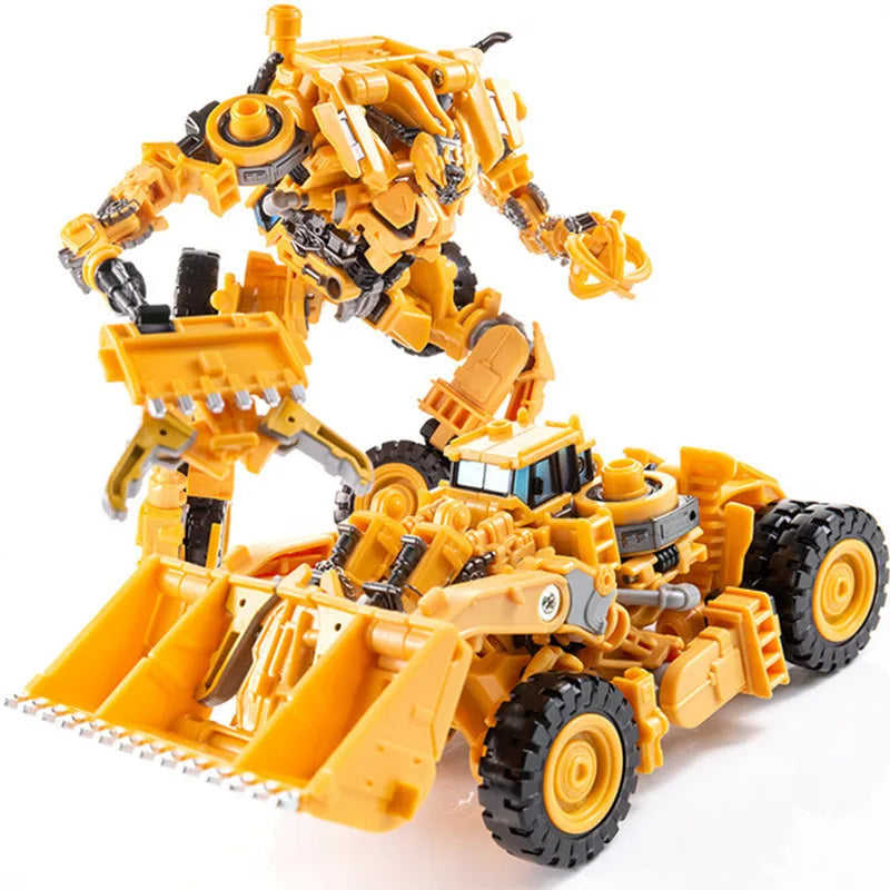 H6001-8B Anime Devastator Transformation Toys TAIBA BMB 8 IN 1 Action Figure Model KO GT Truck Crane Robot Car Kids Boy Gift