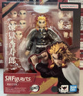 Officially Licensed BANDAI SHFiguarts Rengoku Kyoujurou Figure Anime Action Model Demon Slayer Figure Genuine Toy