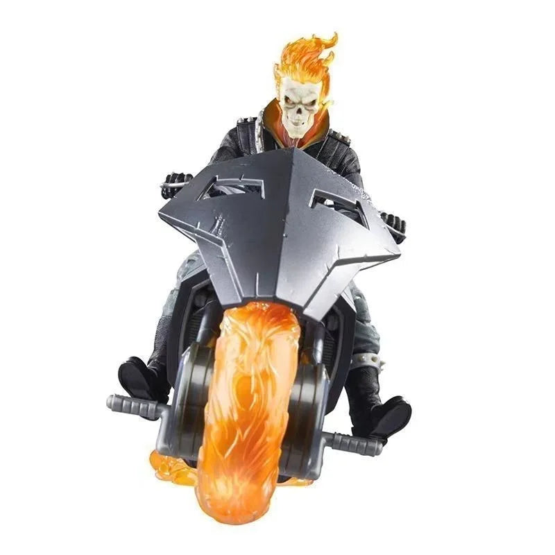 Ghost Rider And Motorcycle Battle Car 85th Anniversary Series 6-Inch Marvel Legends Action Figure Model Gift
