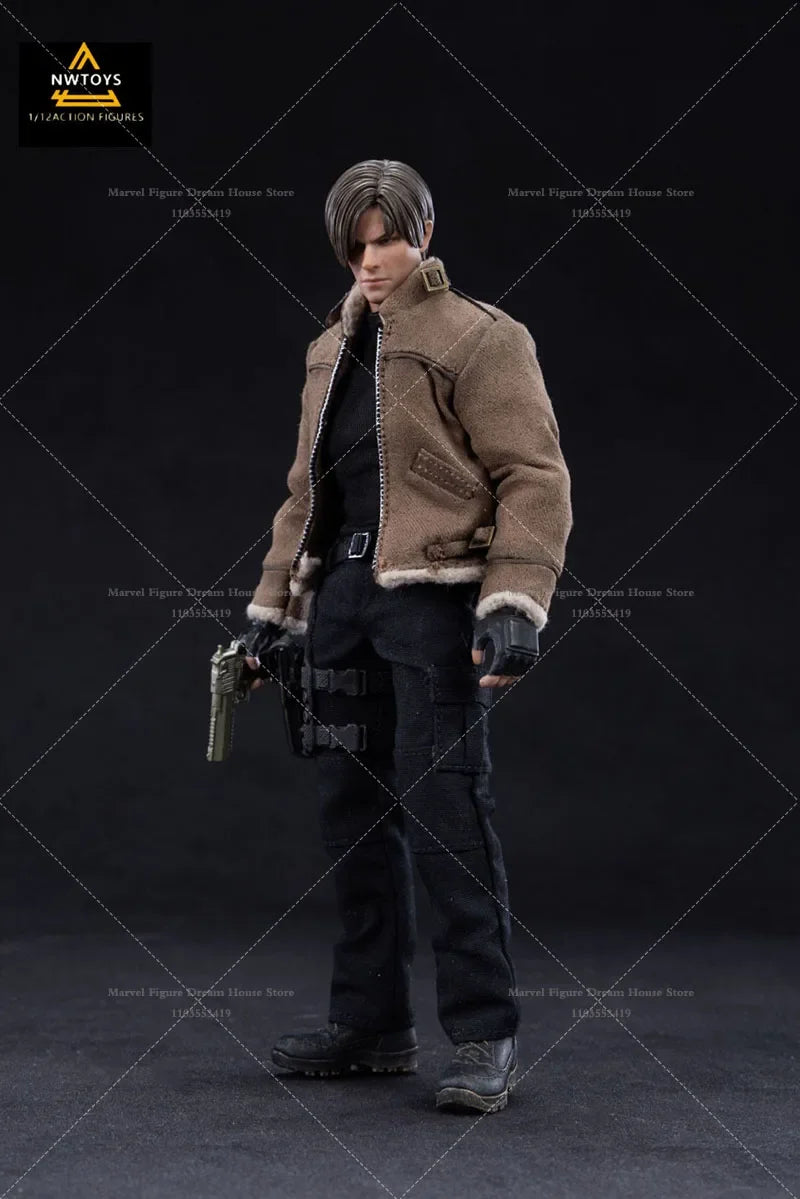 1/12 Scale Urban Experts Modern Agents Mature Cool Leon 6-inch Full Set Action Figure Soldier In Stock Nwtoys Basic Edition