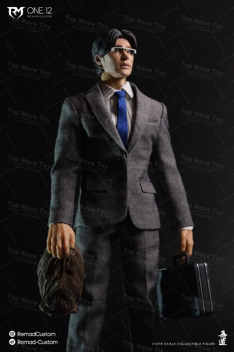 New Stock Remad Custom 1/12 RM003 Gotham Scarecrow Batman Villain Classic Movie Male Soldier Full Set 6-inches Action Figure Toy