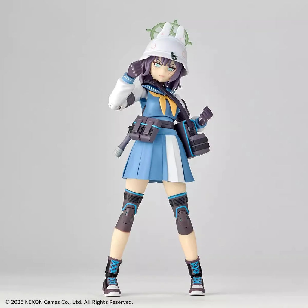Original Kaiyodo REVOLTECH Amazing Yamaguchi Blue Archive The Animation Sorai Saki Action Figures Anime Model Toys Collection