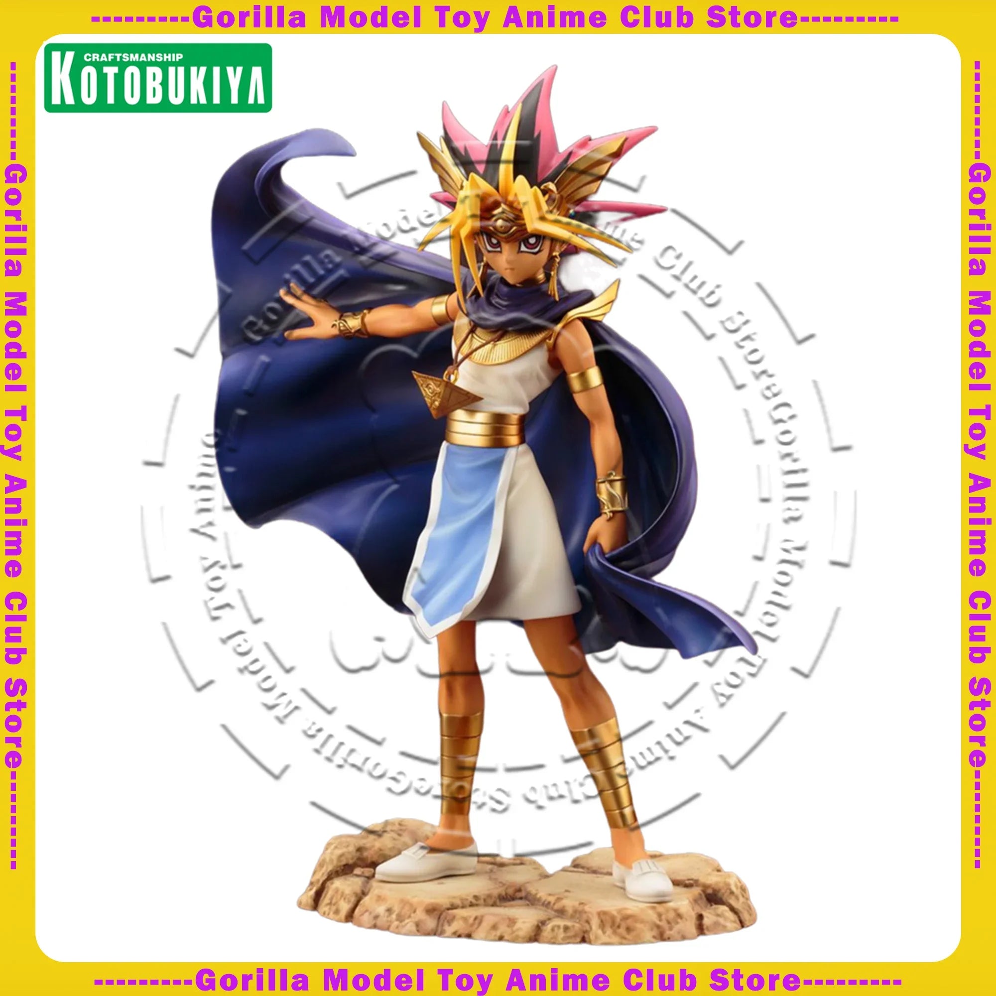 In Stock Original Genuine KOTOBUKIYA ARTFX J Yu-Gi-Oh! Duel Monsters Yami Yugi 240mm Anime Figure Statue PVC Collectible Gift