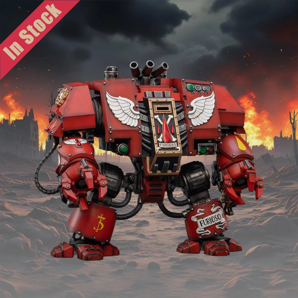 JOYTOY Warhammer 40K Blood Angels Furioso Dreadnought Brothers Samel Game Figures Samel Model Toys Collection Ornament