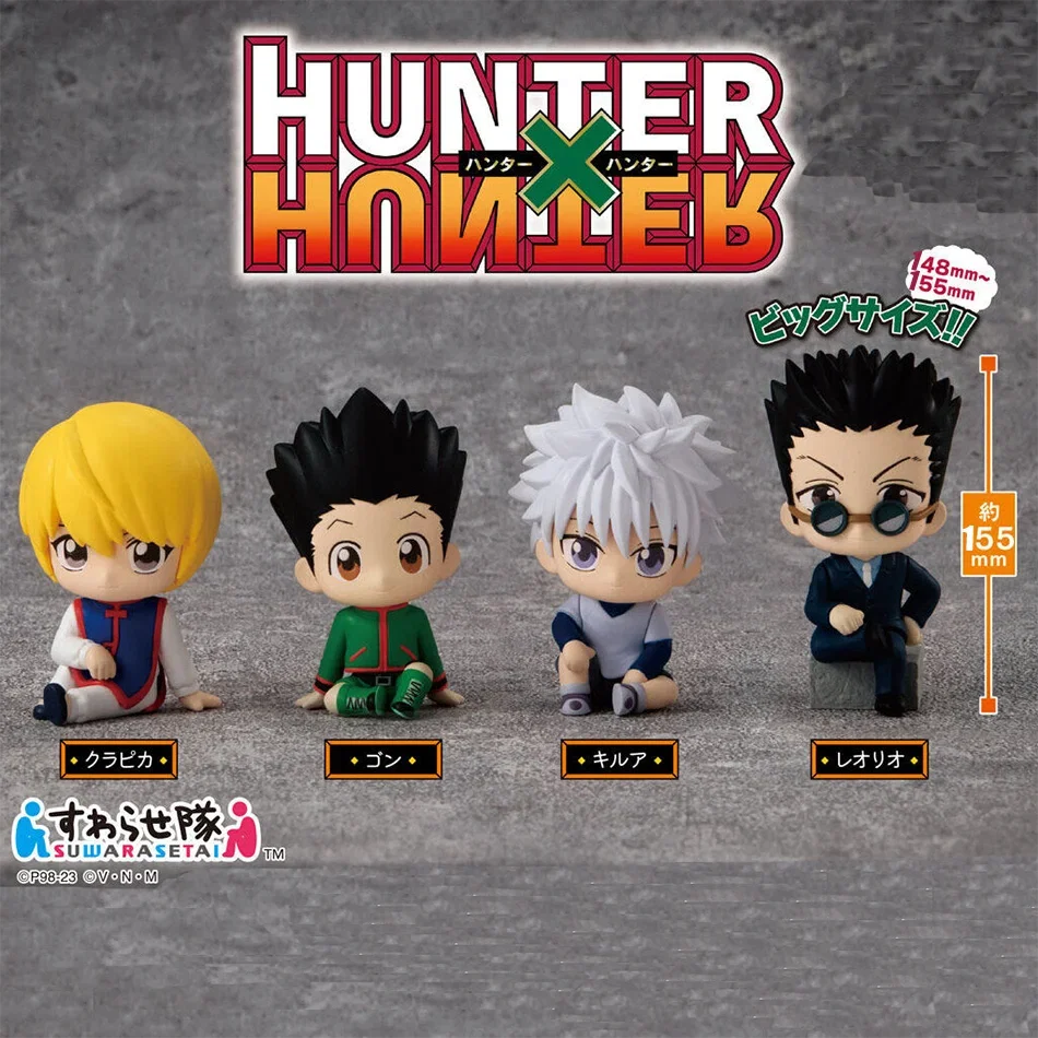 10cm Hunter×Hunter Anime Figure Phantom Troupe Hisoka Action Figure Q Version Room Decoration PVC Model Toys
