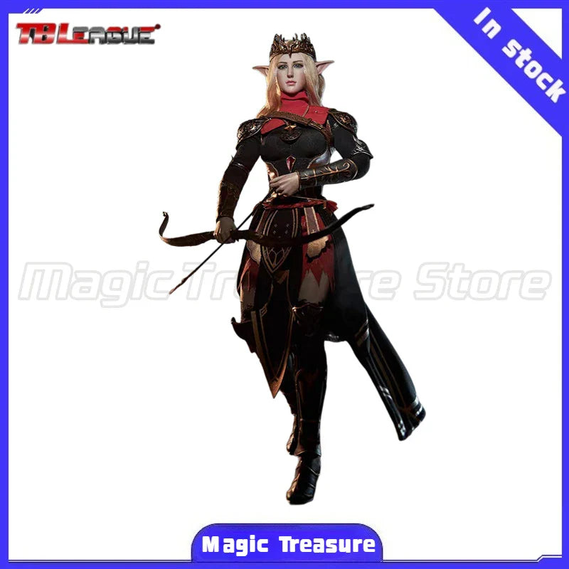 【MT】Original TBLeague PL2021-175A Elfenbogenschützin-Schwarz Actionfigur im Maßstab 1:6