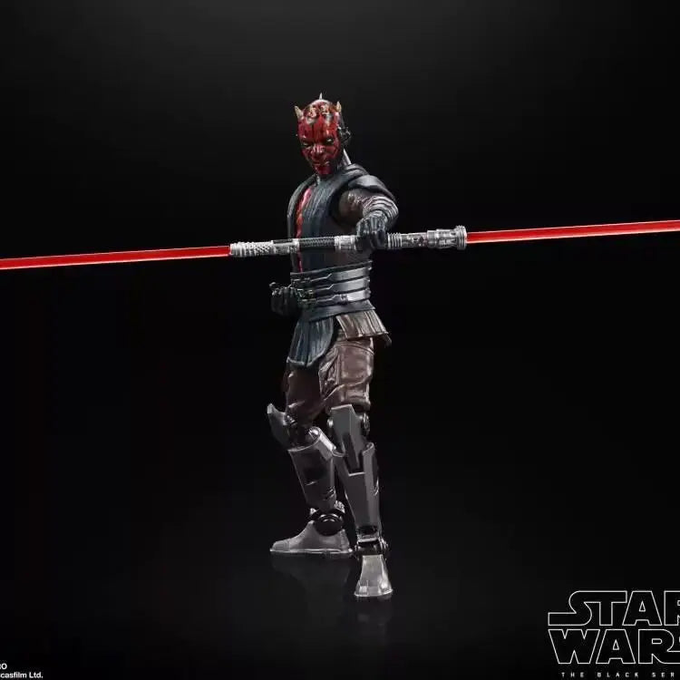 Star Wars Black Series Darth Maul Action Figure - the Clone Wars Model Toy Collectible for Children And Hobby Gifts