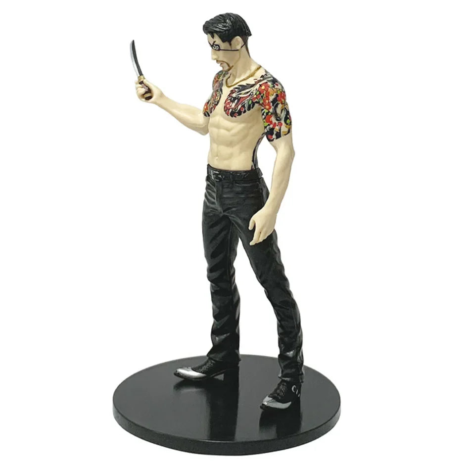 17cm YAKUZA Game Anime Figure Goro Majima Kiryu Kazuma Yakuza Action Figures Figurine PVC Collection Model Toys Halloween Gift