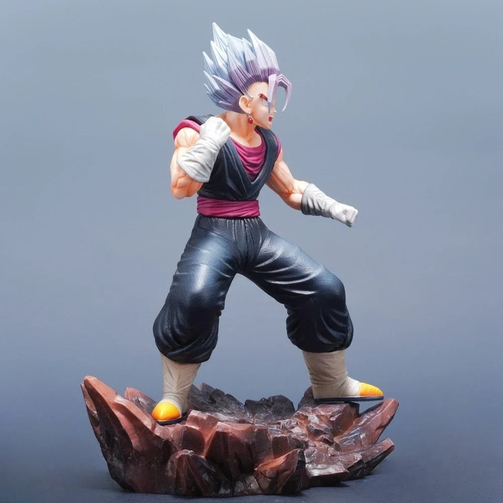 27cm/10.63in Anime Dragon Ball Figure Vegetto Action Figures Pvc Statue Desktop Ornamen Collection Model Toys Gifts