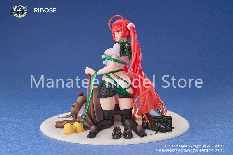 RIBOSE Original Azur Lane Honolulu Manjuu Mischief Ver. 1/6 PVC Action Figure Anime Model Toys Collection Doll Gift