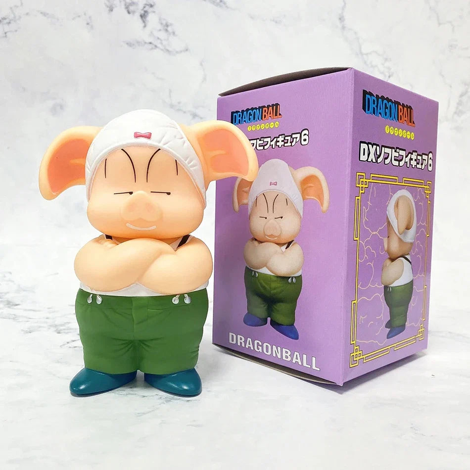 20cm Dragon Ball Series Anime Figure Goku Pilaf Chiaotzu Oolong Hollow Figure Chaofan Jiaozi Karin Sama Sr.Popo Figure Model Toy
