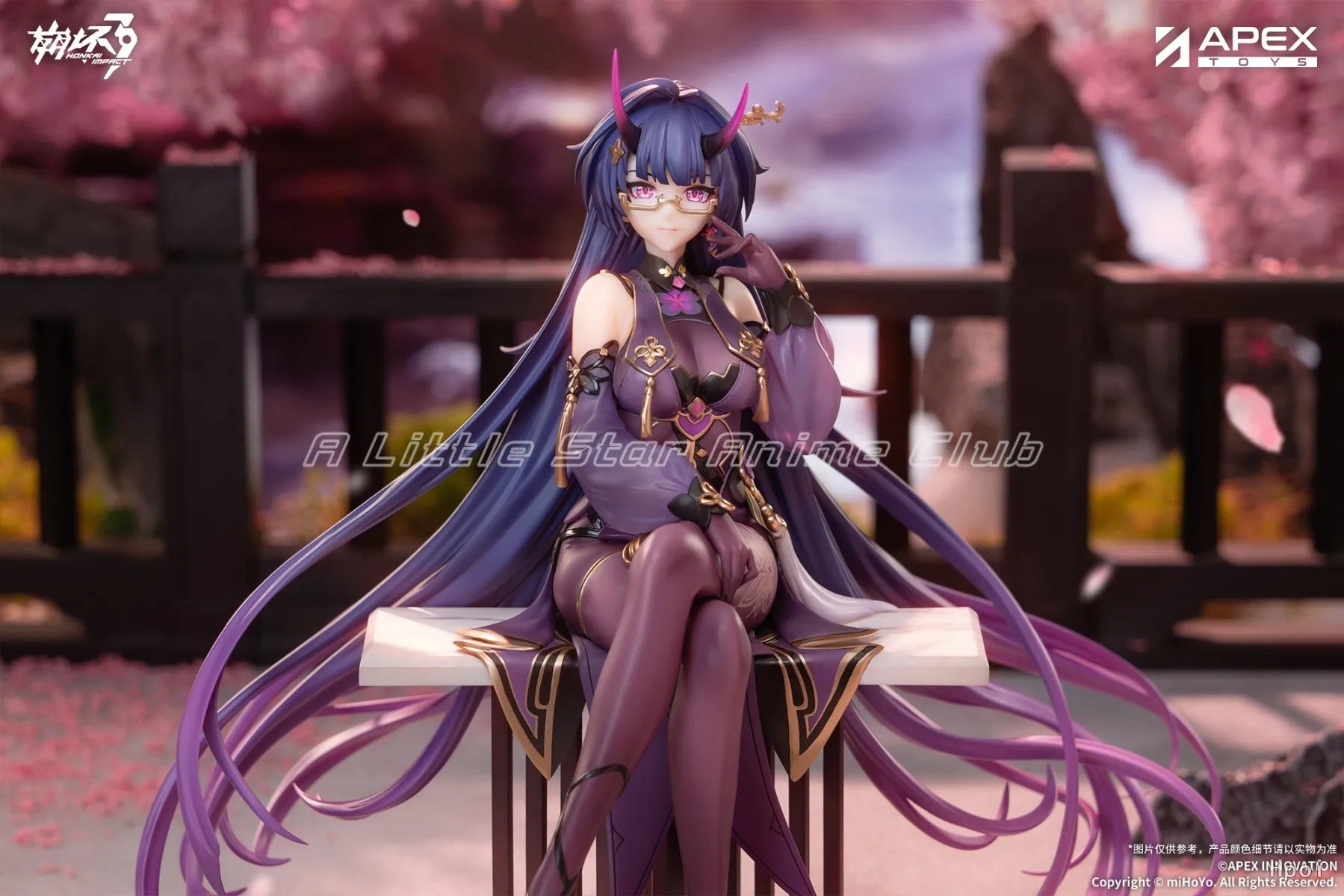 【Pre Sale】Original APEX-TOYS Honkai Impact 3 Raiden Mei Herrscher of Thunder Yeyu Chunlan 1/7 Ornament