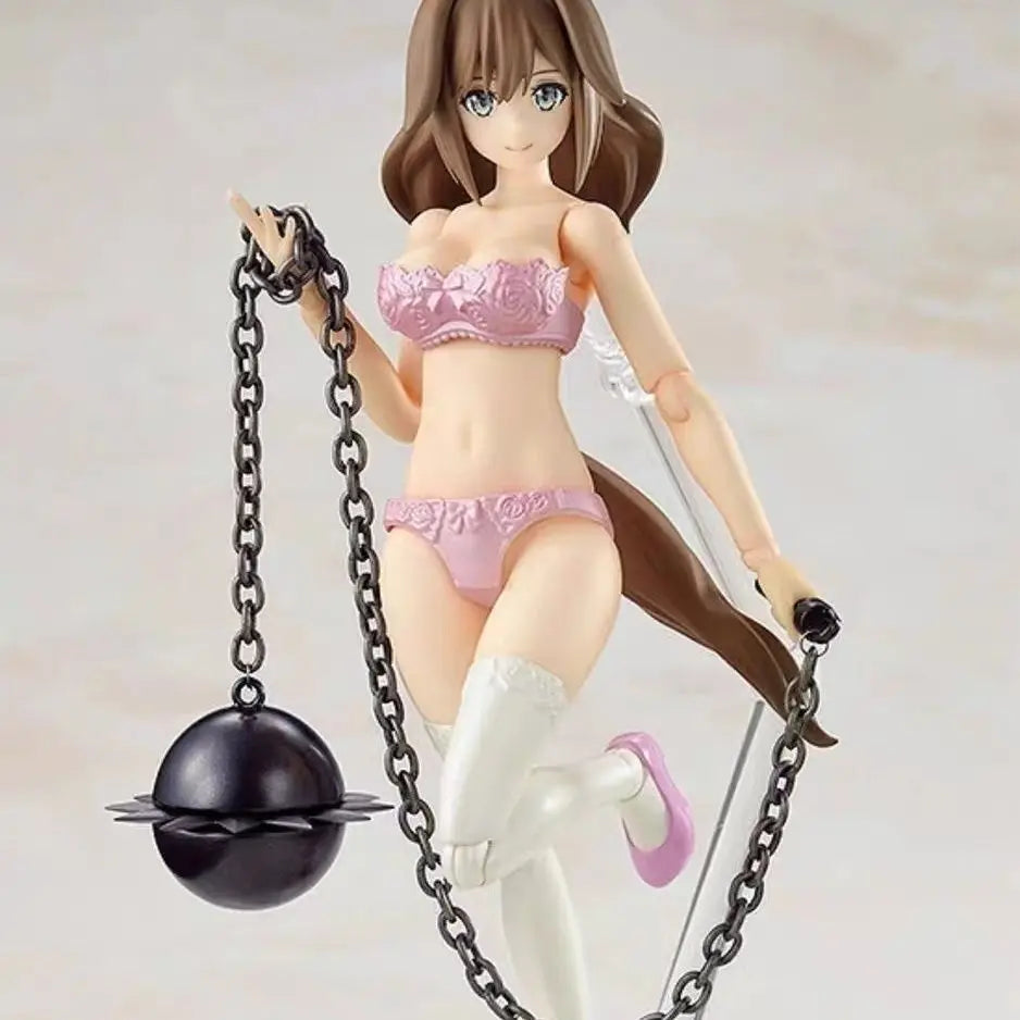 Inventory Original Gsc Max Factory Plamax 05 Gil Jelly Guard Luisa Movable Doll Model Collect Gift Model Toy