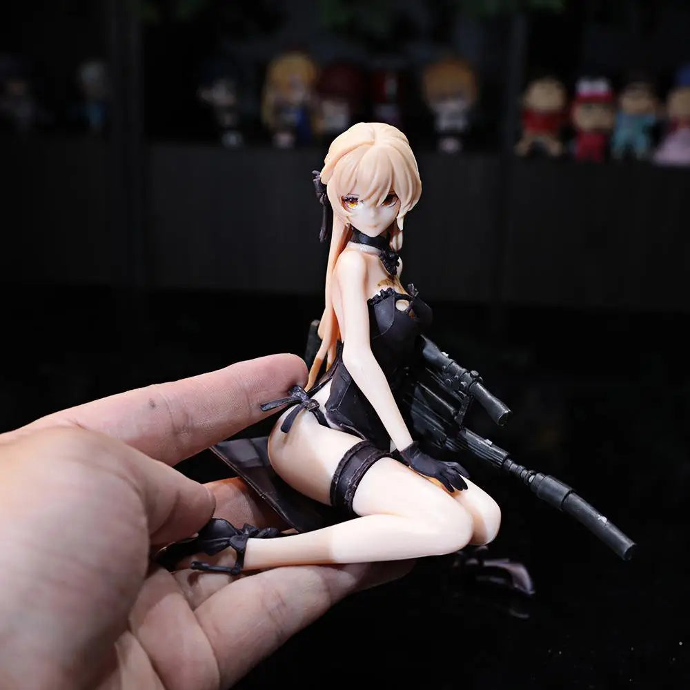 Girls Frontline Ots-14 Figure Sitting Posture Sexy Girl Anime Figurine Pvc Models Gk Statue Collectible Toy Decoration Kids Gift