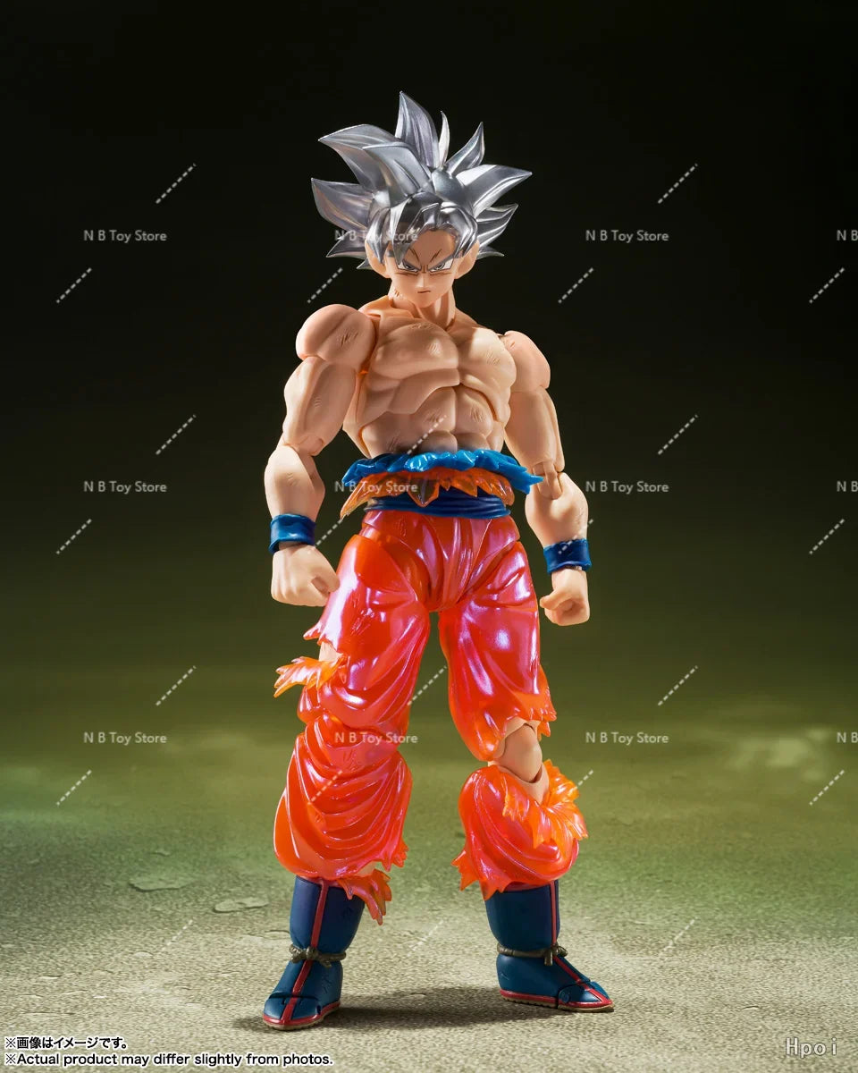 In Stock Bandai TNT Dragon Ball S.H.Figuarts SHF TNT Son Goku Ultra Instinct Limits Super Surpassedi Anime Action Figures Toys