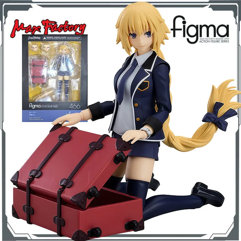 Max Factory Original Figma Jeanne D'Arc 135mm Anime Action Figures Toys for Boys Christmas Gift Collectible Model Ornaments