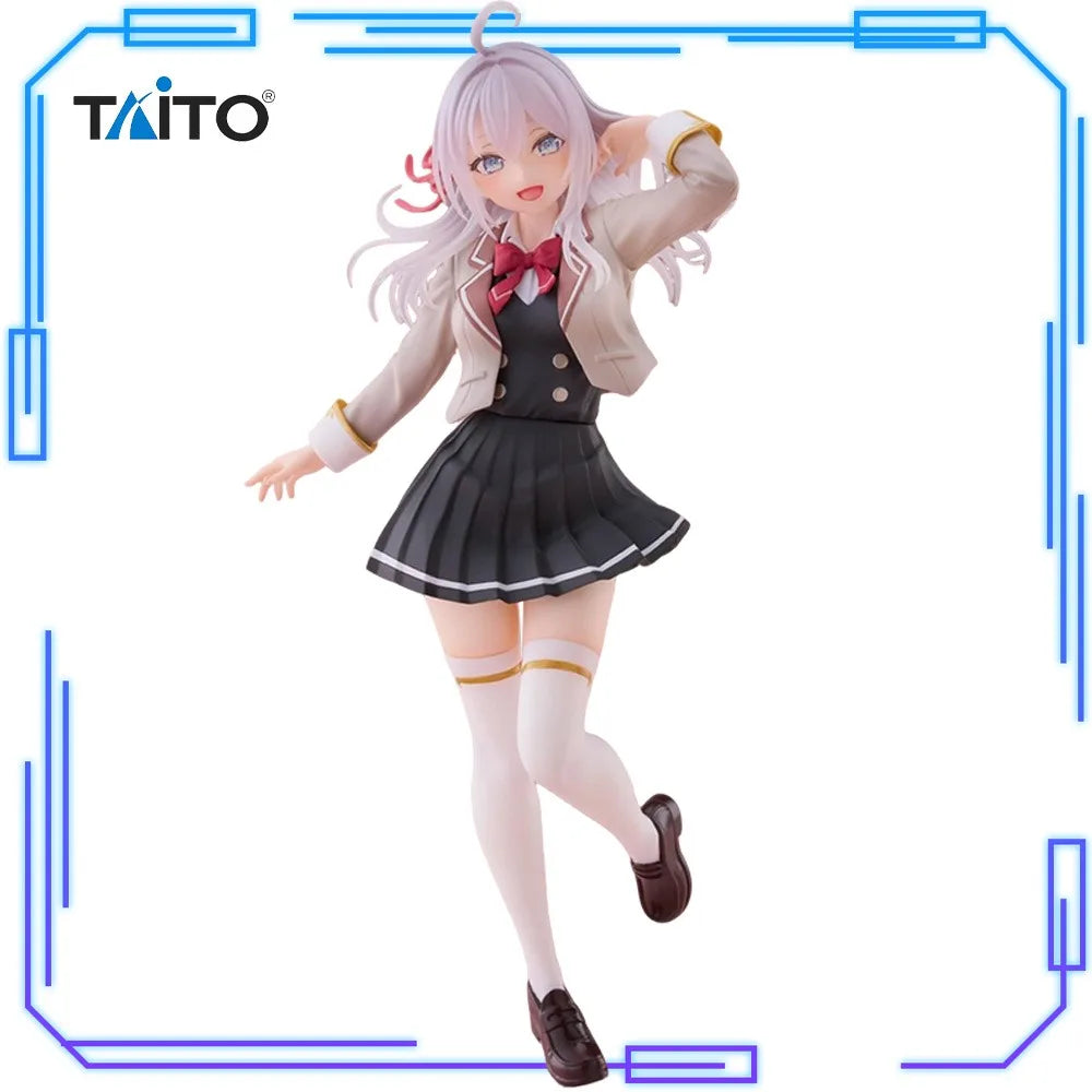 In Stock Taito Original Genuine Coreful Figure Anime Girl Alisa Mikhailovna Kujou Uniform Ver 18cm Collections Model Toy Figures