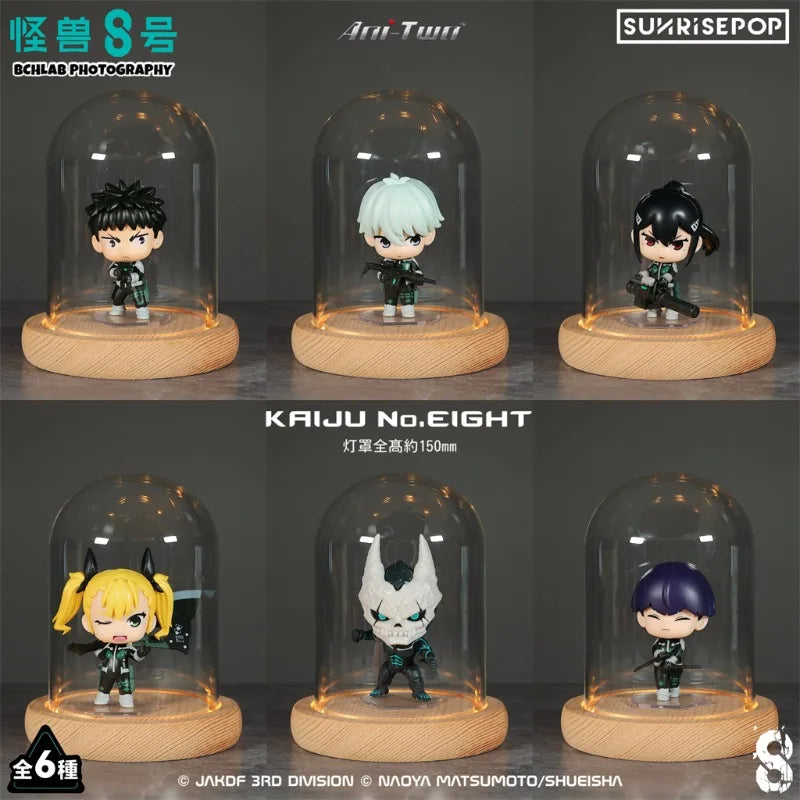 Beast No. 8 Q-version Action Figure Two-dimensional Anime Figures PVC Model in-vehicle Ornament Holiday Gifts Model Toys