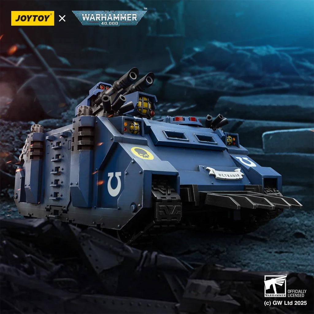 HIPLAY JOYTOY Warhammer 40,000 Ultramarines Razorback with twin lascannon JT01802 1/18 Scale Action Figure