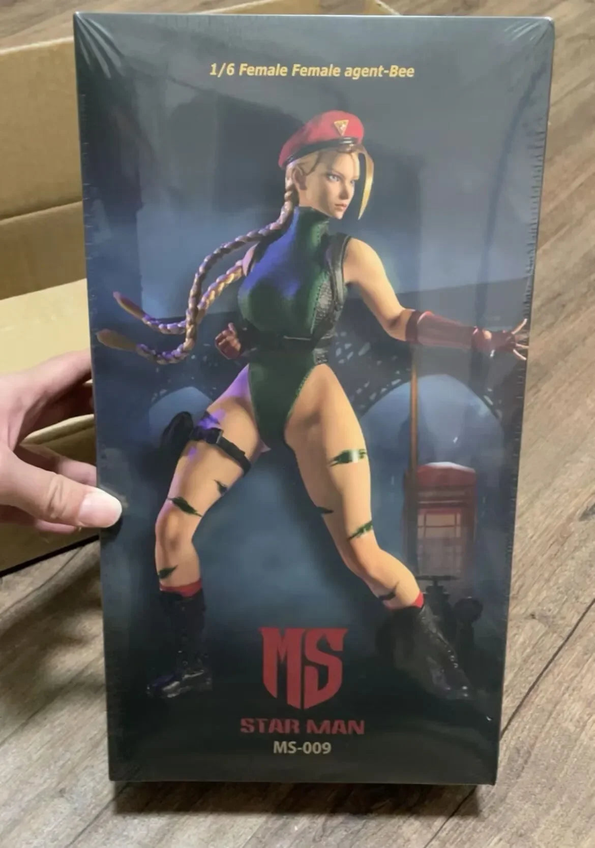 Stock STAR MAN MS-009 1/6 Collectible Muscle Girl Agent Cammy Soldier High Collar Bodysuit Design Movable 12  Action Figure Toys