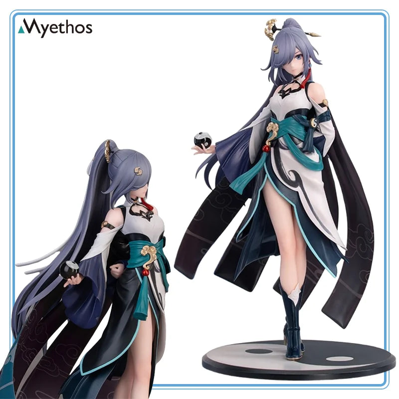 【100%Authentic】IN STOCK Myethos Original Honkai Impact 3rd Fu Hua 1/8 Azure Empyrea Anime Character Model Decoration Gifts Toy