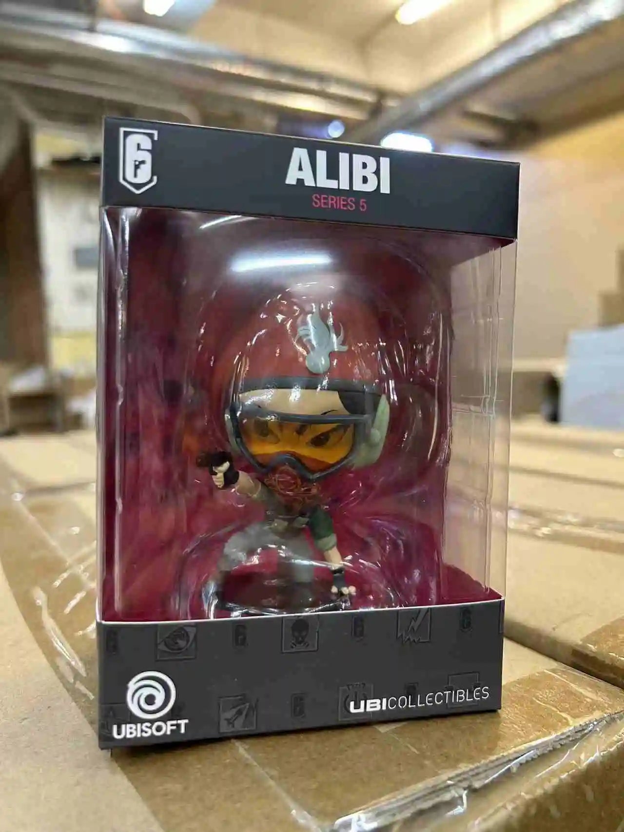 Q Version 10cm R6 Rainbow Six Siege Figure Blitz Montagne Bandit Caveira Thermite Ash Action Figure Collection Decor Toys Gifts