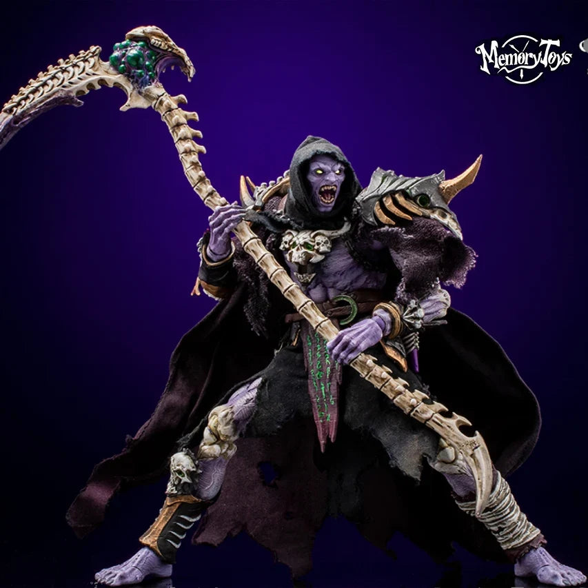 Undead Warlock Baron Salman 1/12 Scale Collectible Action Figure Set Original Memory Toys Anime Peripheral Little Demon Soldier