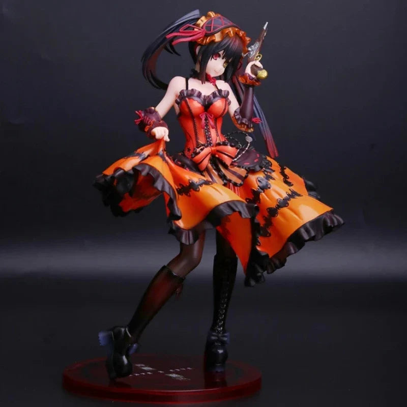 Date A Live Kurumi Tokisaki 6th Mayuri Judgment Anime Figure Pvc Figure With Interchangeable Hands Boxed Collectible For Fans