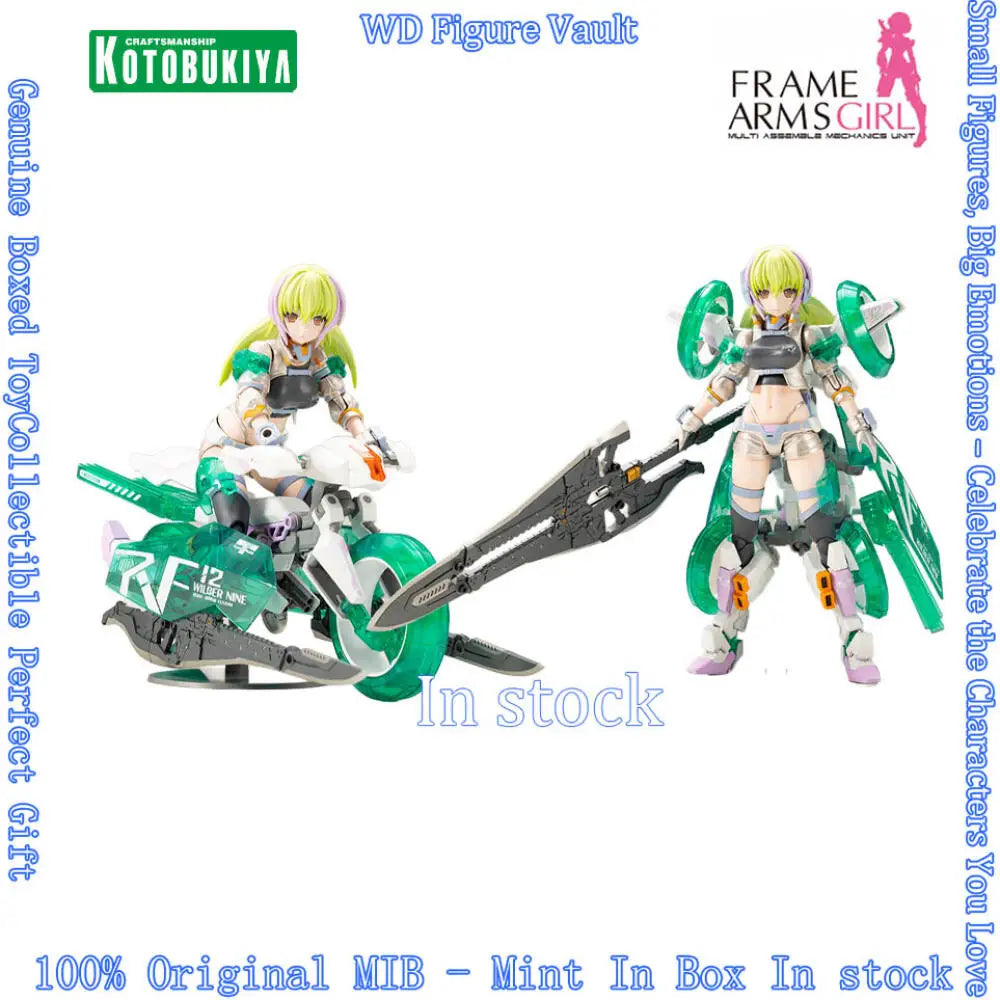 In Stock Original Kotobukiya Frame Arms Girl Wilburine Beryl Armor Custom Assembly Model Kit Collectible Figure