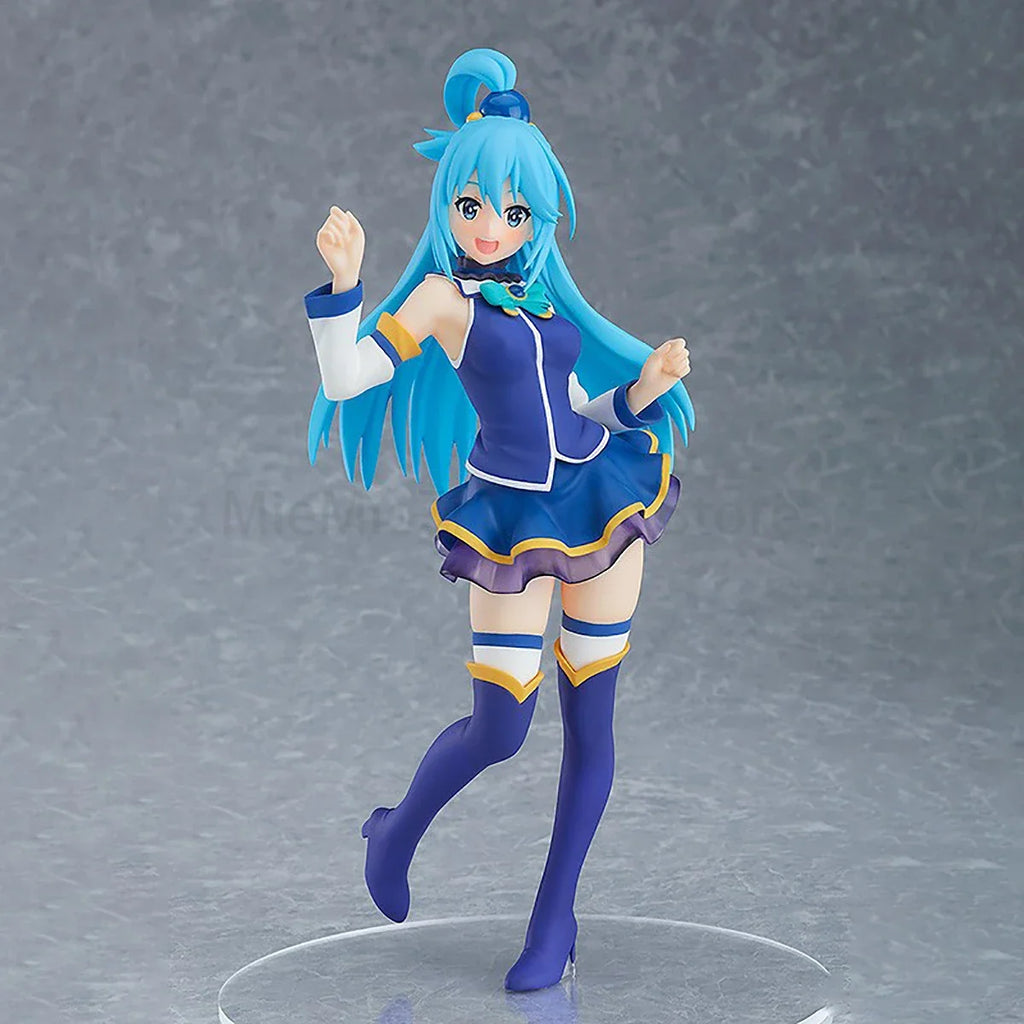 In Stock Genuine Max Factory Prepainted Pop Up Parade Eiga Kono Subarashii Sekai Ni Shukufuku O! Kurenai Densetsu Aqua Original