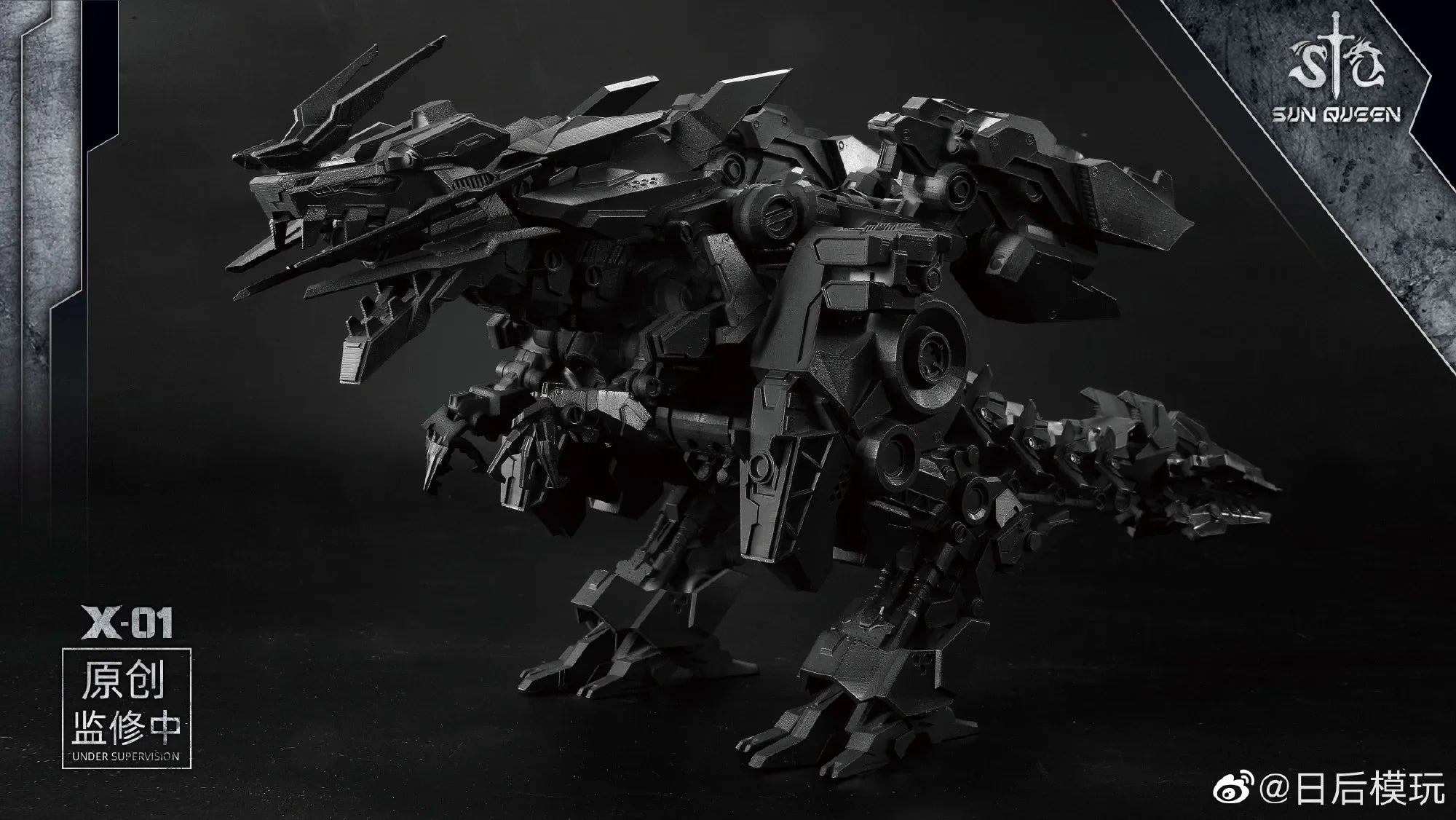 New Sun Queen Assemble Toy Model X-01 X01 Destiny ZOIDS Dinosaur Action Figure Robot Toys in stock