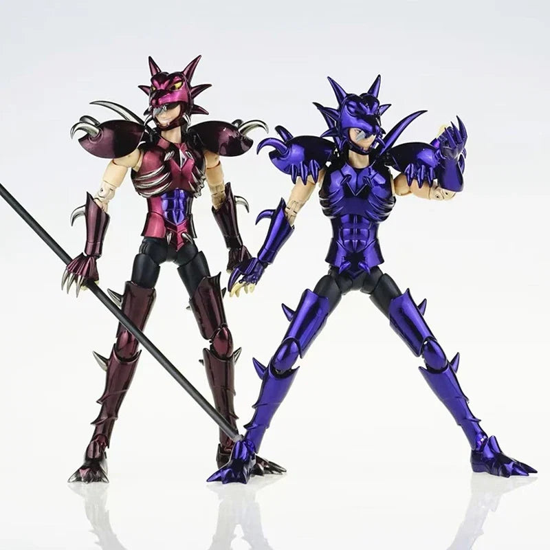 RH Saint Seiya Myth Cloth EXM/EX Lycaon Phlegyas Basilisk Sylphide Worm Raimi Hades Specters Knights of the Zodiac Action Figure