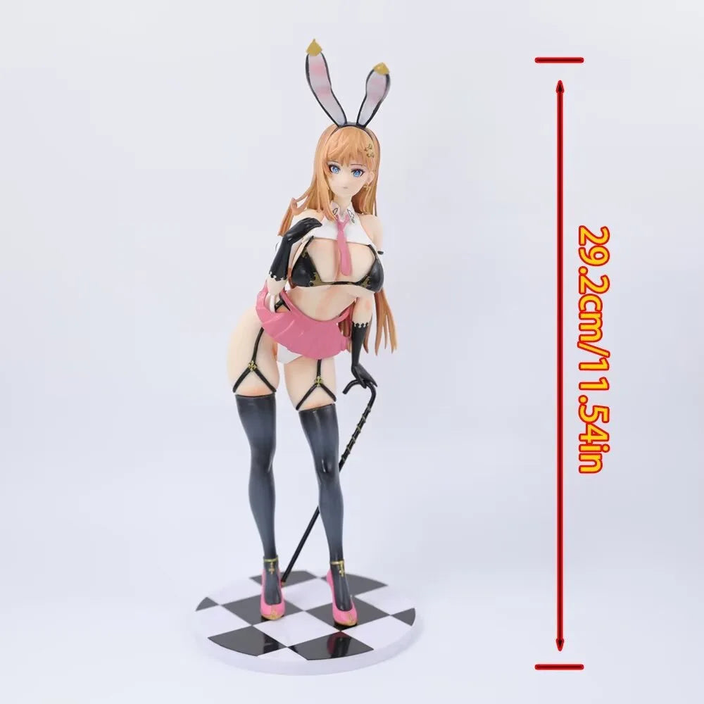 1/6 Native Figure Pink Cat Gal Bunny Girl Figure Mataro Anime PVC Action Figure Toy Game Statue Adult Collection Model Doll Gift