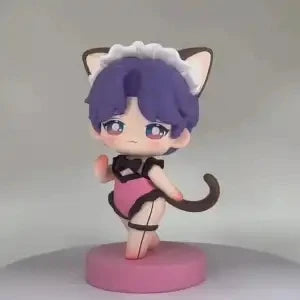 In Stock Game Anime Figur  ‌Love And Deepspace‌ Q Version Rafayel Zayne Aster Sylus Model Dolls Kids Toy Gift Collect Ornament