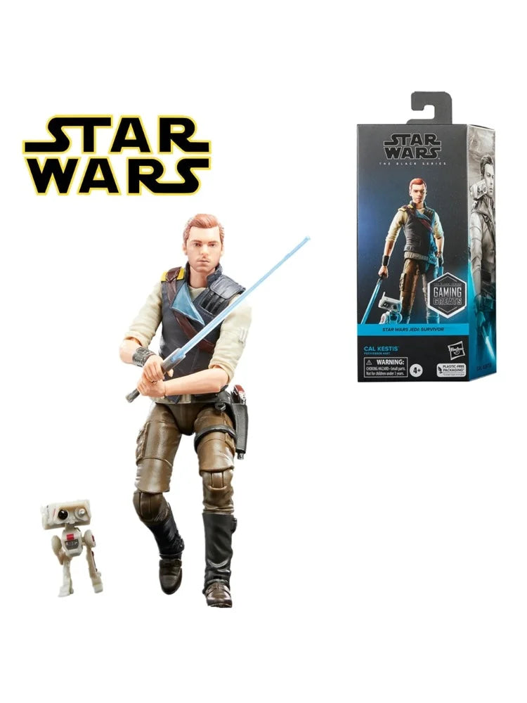 6 Inch Star Wars The Black Series Mandalorian Cal Kestis Tusken Raider Bounty Hunter JAWA Padme Action Figure Toy Collection