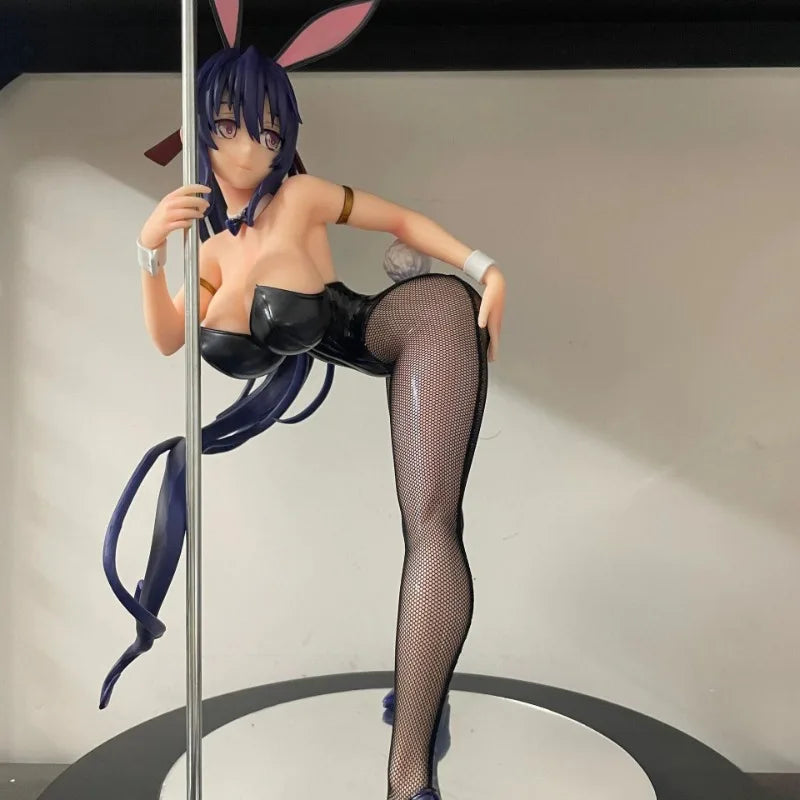 In Stock 100% Original High School DxD Himejima Akeno Bunny Ver Figure Model Ornaments Collection Gift Toy
