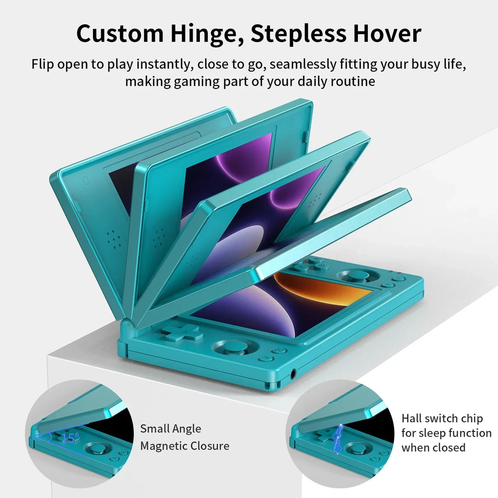 Anbernic RG DS Handheld Game Console Player Dual 4.0 IPS Screen Android 14 Dual App Split Retro Video Game Consoles  Hall Switch