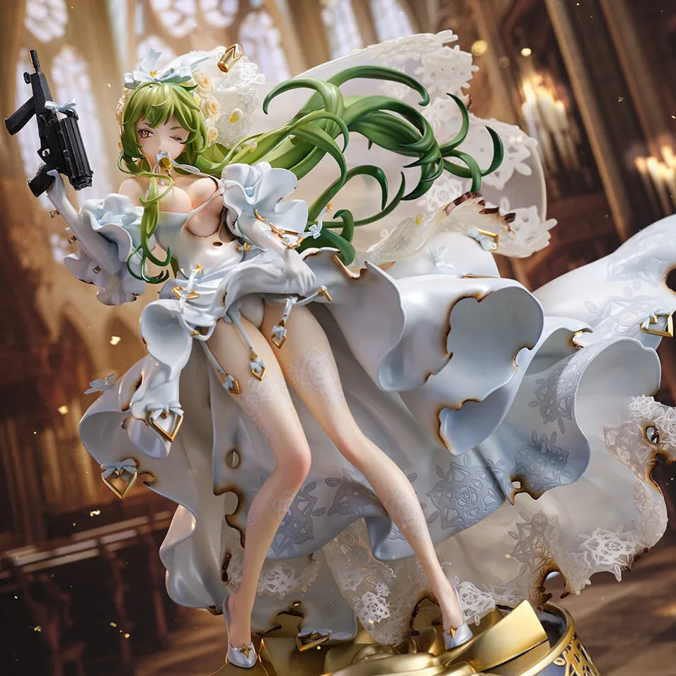 Judai 29cm Original SSF Girls' Frontline M950A The Warbler And The Rose PVC Action Figure Model Toys