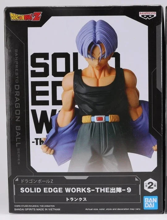 In Stock Original Banpresto Solid Edge Works Dragon Ball Figure Trunks Figure Anime Genuine Model Toy