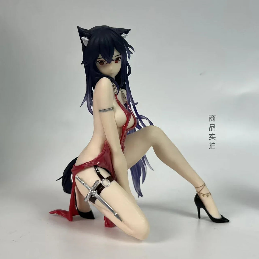 Arknights Full Dress Texas Garage Kit - Beautiful Girl Model Desktop Ornaments Game Peripheral Collectible Figurine for Gift