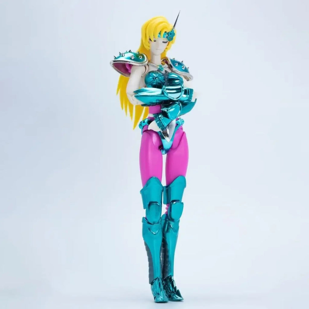 GoodTony Saint Seiya Myth Cloth EX Chameleon June Action Figure anime character Model Knights of Zodiac Silver Gift Toy