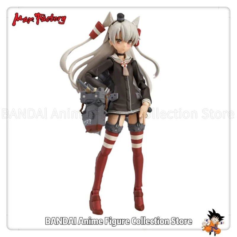 In Stock Original Max Factory Figma #240 Amatsukaze Kantai Collection Action Humanoid Decoration Model Toys