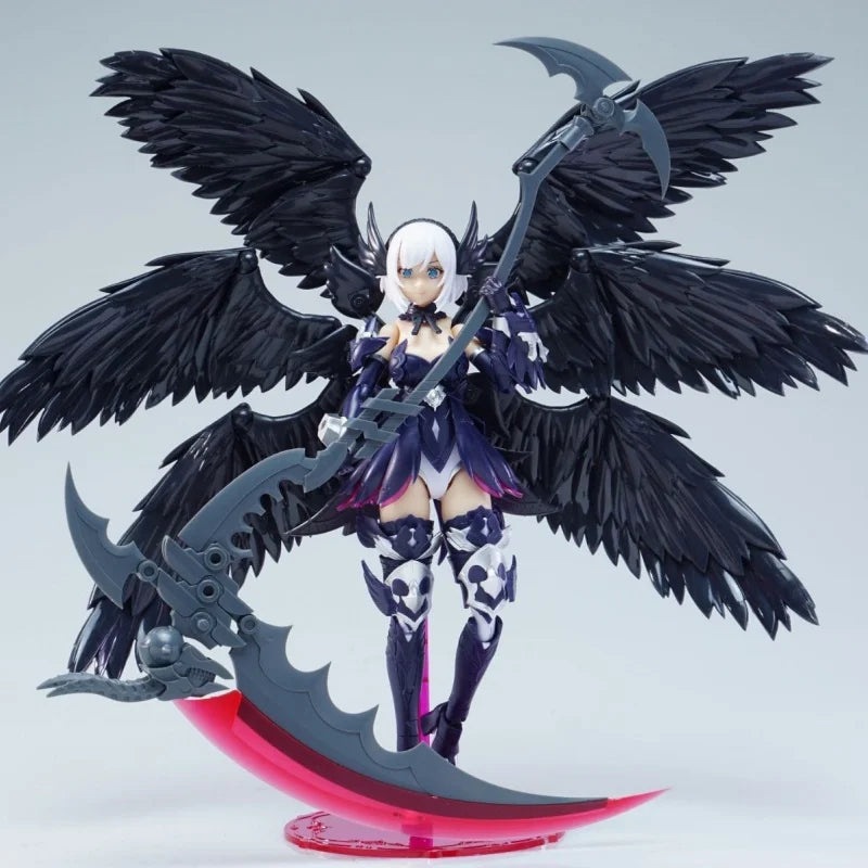 Fengyu Angel Machine Maiden Six-Winged Black And White Action Figure Collectible Movable Toy for Arcanadea Special Models Gift
