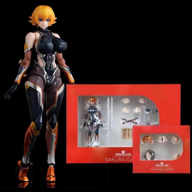 Taimanin Asagi 3 Action Figure Mizuki Yukikaze Igawa Sakura Asagi Figurine Anime Peripheral Collect  Action Figures Toys Gifts