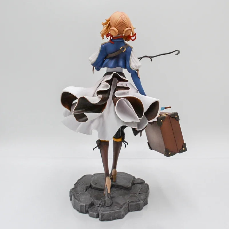 25cm Violet Evergarden Anime Girl Figure VIOLET EVERGARDEN Action Figure Eternal Garden Weier Figurine Collection Model Doll Toy