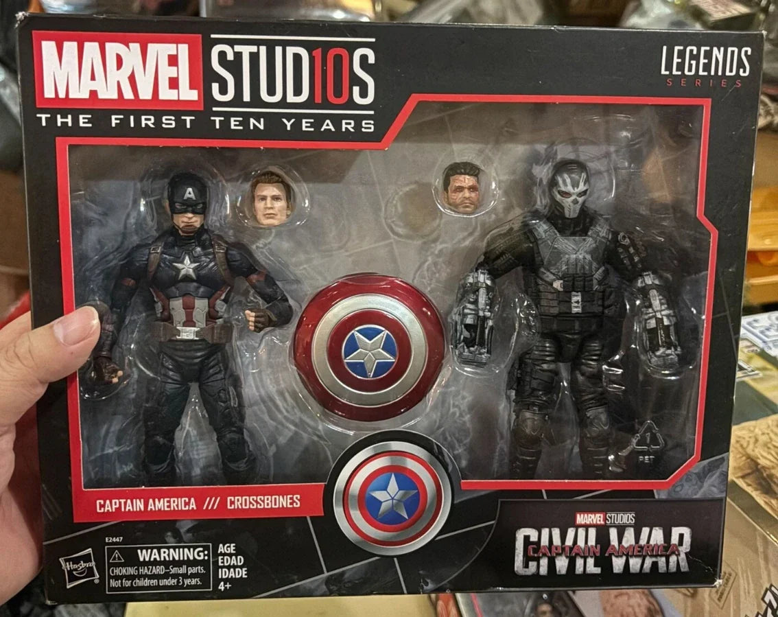 Neue Original Hasbro Marvel Legends Serie CAPTAIN AMERICA CROSSBONES Actionfigur Modell Spielzeug Geburtstagsgeschenk Kollektion