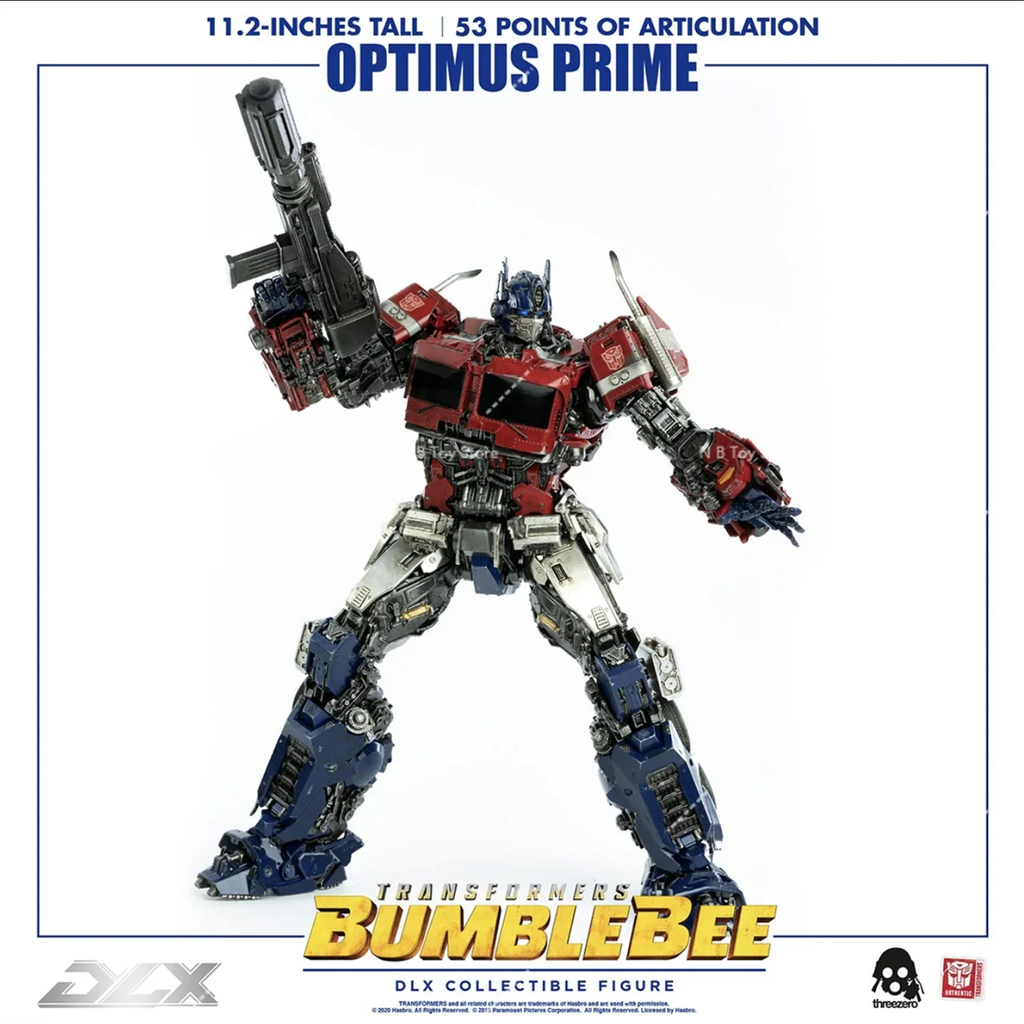 Original ThreeZero 3A G1 MDLX Transformation DLX T6 OP Prime 53 Points of Articulation High Quality Action Figure with Box