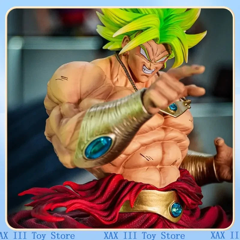 Hot Dragon Ball Statue Brother Jt Break Brolly Creative Cartoon Around Hand-Made Desktop Ornaments For Boy Birthday Gift
