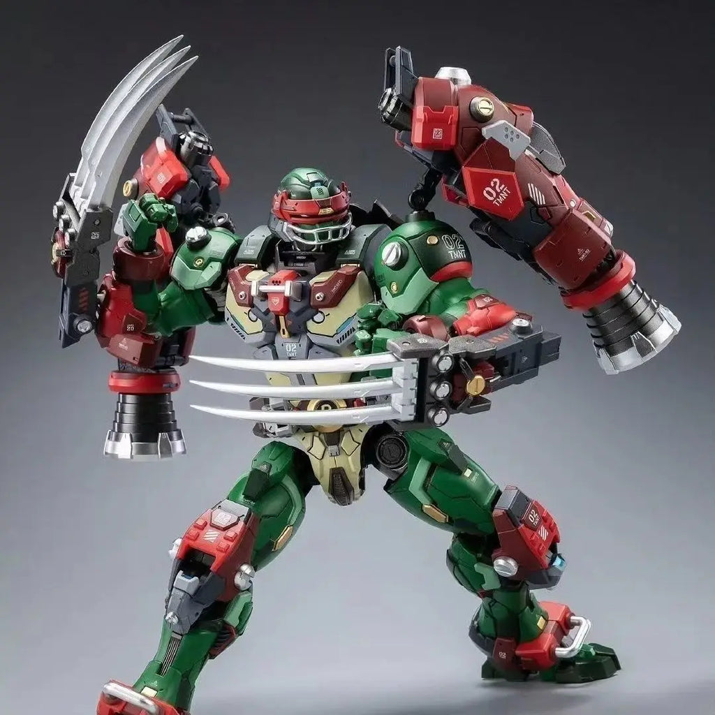 In Stock HEATBOYS Finger-snap Ninja Turtle Figure Donatello Donny Alloy Ninja Turtle Toy Mecha Model Action Figure Model Toy